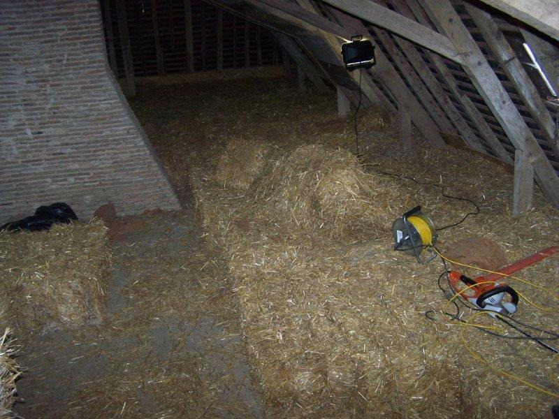 Isolation de combles perdues en paille (79)